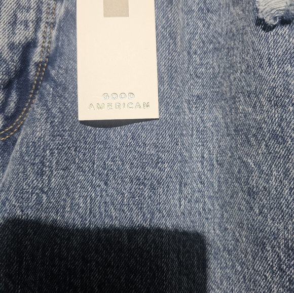 Good American NWT '90s Vintage Straigh Jeans Size 15 - 36 Waist 28 Inseam - Picture 7 of 7